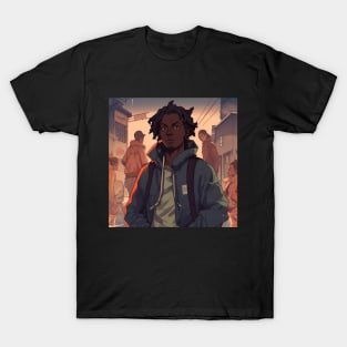 Rap & Hip Hop Music Album Cover - Anime Wallpaper T-Shirt